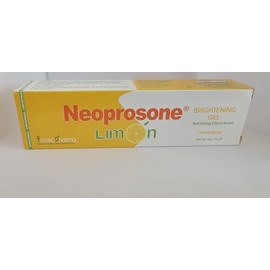 NEOPROSONE Gel despigmentante facial con extracto de limón | crema aclarante para manchas oscuras en el rostro | antipigmento | piel más uniforme y lu