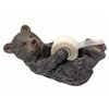 Adorable Black Bear Tape Dispenser/Stand for Cabin Lodge Style -