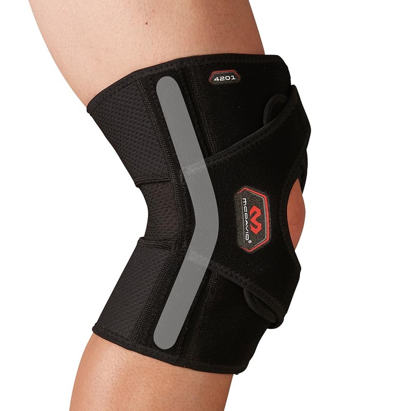 McDavid M4201 Knee Supporter, Double Knee Wrap, DS, Left and