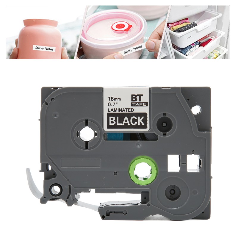 5pcs 18mm Label Maker Tape for Tze 241 Tz241 3/4in