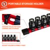 BLACKROBOT 1/2" Drive Magnetic Impact Socket Set, 15-Piece Shallow Socket