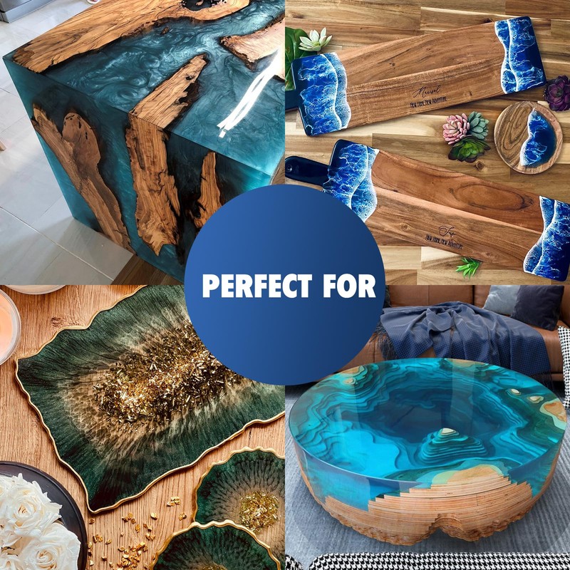 Deep Pour Epoxy Resin 1.5 Gallon, 2 to 4 Inch