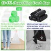 AOSULI 12L-15Liter Bin Bags Drawstring Bin Liners with Tie Handle