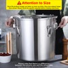 Verdeho 304 stainless steel food storage containers with lids lock