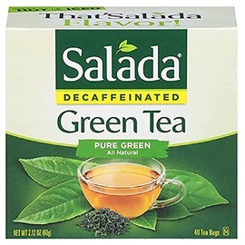 Salada Green Tea Naturally Decaffeinated - 40 Tea Bags