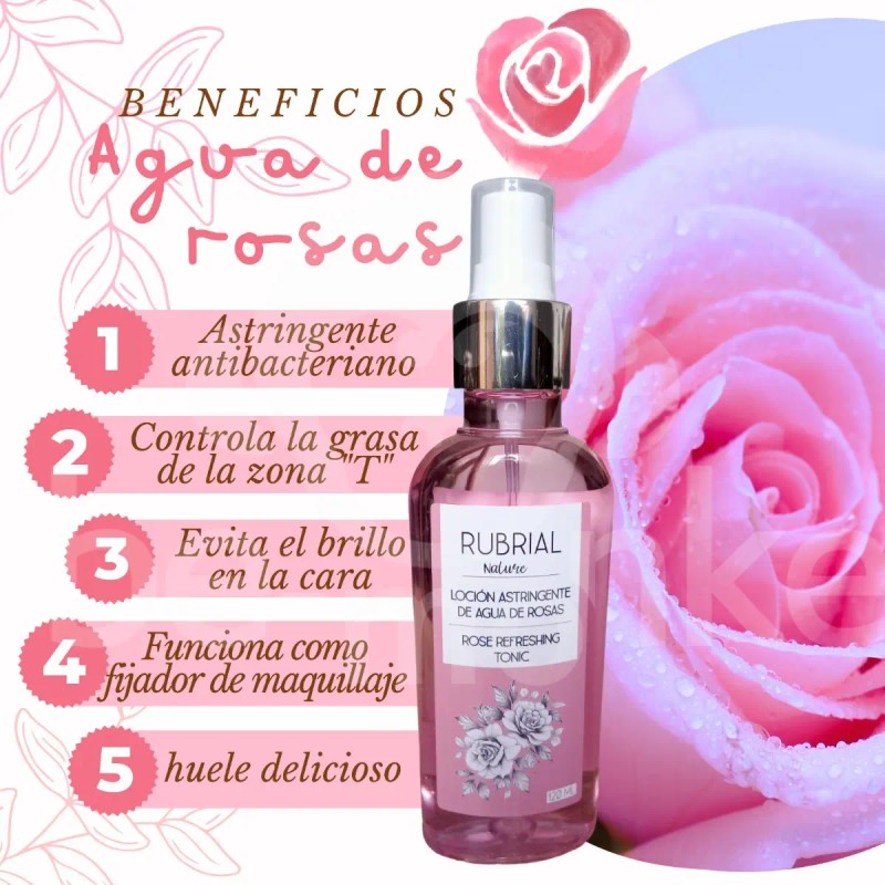 Suero De Colágeno Y Elastina + Agua De Rosas Rubrial