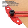 T Square Ruler Protractor for Crafting Aluminum Alloy Woodworking Scriber