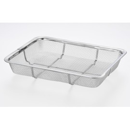 Yoshikawa SH8646 Mizulead II Shallow Square Monkey, Silver, 18-Sheet Holder, 18-8 Stainless Steel