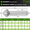 Pinava® Countersink Set HSS Cobalt Pro [3-Surface Shaft for Bomb-proof