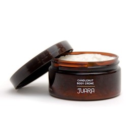Juara - Candlenut Body Creme | Moisturizing Lotion | Dry Skin Hydration | Skin, Hands & Feet Cream | Soothing Skincare Balm | Cruelty Free, Paraben, Sulfate Free, Vegetarian | 7.5 oz