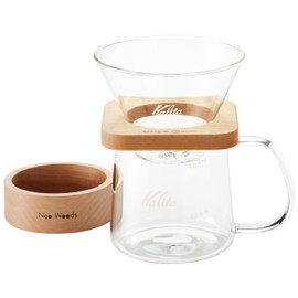 Kalita WDG-185 Coffee Dripper Square Set, For 2-4 People, #44315