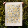 Earth Greetings Organic Cotton Tea Towel - Wattle & Blue