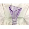 Bohemia Aurum Crystal Crystal Glass Vase12 " Centerpiece Flower Bud