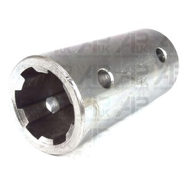 Tractor PTO Coupling Female 1 3/8 inch Dia 6 Spline Length 3 3/4 (95mm) Coupler