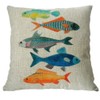 decorbox Cotton Linen Square Decorative Fashion Throw Pillow Case Cushion
