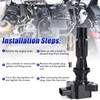 LCWRGS Set of 4 Ignition Coil Pack and Iridium Spark