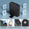 Mutak Gun Safe for Handgun, Slider Biometric Pistol Safe, 4