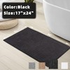 AevitasX Quick Dry Bath Mat Low Profile Washable Small Bathroom