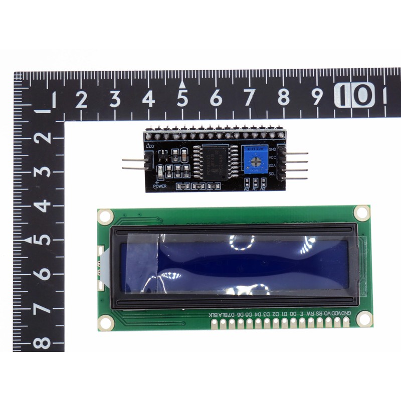 YMS PARTS (1 Piece) Separated LCD 1602 Display Module, Blue