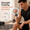 Hydraulic Twister Arm Exerciser for Home Workouts – 22–440 lb