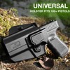 KDTAC Universal OWB Holster, Holds Over 100 Pistols, Index Finger