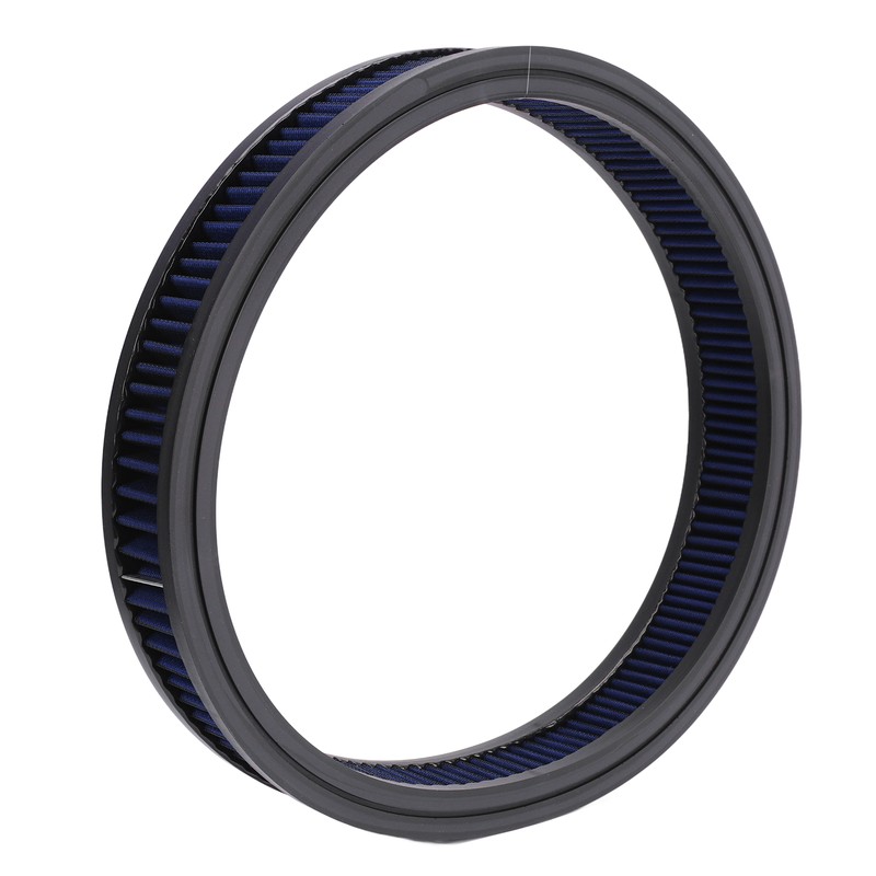 High Flow Round Air Filter Element Washable Reusable Air Cleaner