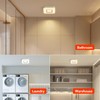 OREiN 2 in 1 Bathroom Exhaust Fan with LED Light,
