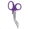 MediTac Autoclavable Paramedic Utility Bandage Shears 7.25" - Purple
