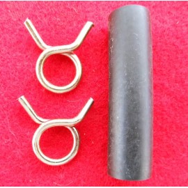 Vintage Speed FLATHEAD STROMBERG 97 94 HOT ROD FUEL LINE 3/8" CORBIN CLAMP AND HOSE CONNECTOR