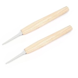 0.7mm & 1.3mm Bridge Pin Hole Slotting Saw Kit For Guitar Repair Tool