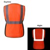 JKWEARSA Women Safety Vest, High Visibility Reflective Mesh Work Vest