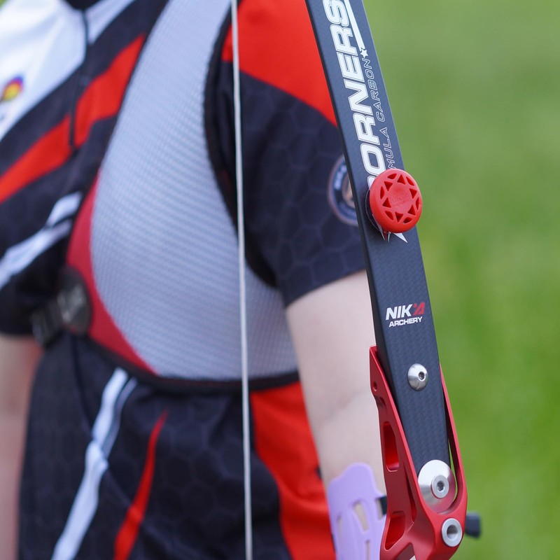 Archery Bow Stabilizer Solid Rubbe Limbs Vibration Damper for Youth