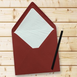 Neuser Colourful Square Envelopes, 16 x 16 cm, with White Silk Lining