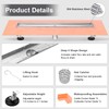 24 Inch Linear Drain Compatible with Schluter Systems Kerdi-Line with