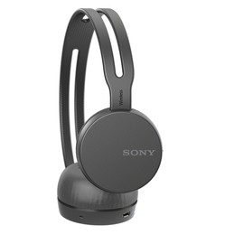 Sony WH-CH400 Wireless HeadphonesBluetooth compatible; up to 20 hours of continuous playback; built-in microphone; 2018 model. blk