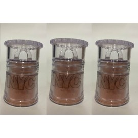 NYC (Pack 3) NYC Sparkle Eye Dust Shimmering Brush-On 865 JUST BEACHY