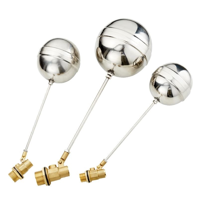 1" Brass Float Valve Stainless Steel Water Automatic Cattle Tank