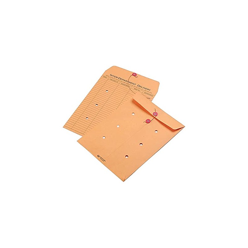 QUA63462 - Quality Park Brown Kraft Kraft String amp;amp; Button