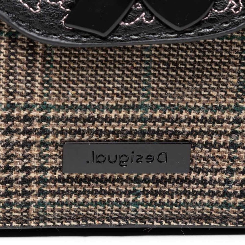 Desigual Women's Accessories PU Across Body Bag, Black, U EU,