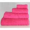 Luxury linenHall 650gsm Plain Hot Pink Bath Towel (SEE SIZE