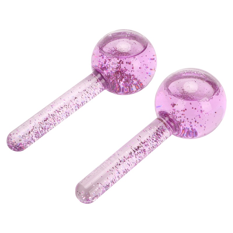 Glass Cooling Massage Ball Reduce Swelling Promote Circulation Cold Compress