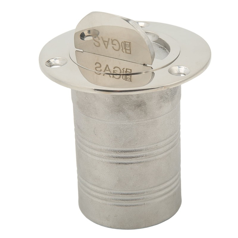 Boat Filler Right Angle Clamshell 316 Stainless Steel Hardware for