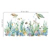 decalmile Summer Under The Sea Seaweed Double Sided Window Clings