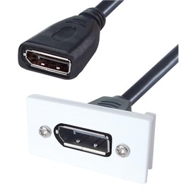 AV Display Port Module | Wall Plates and Floor Boxes Audio Visual Cable, 1 X Qty - 20-0014