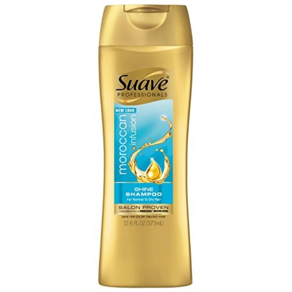 Suave Professionals Shine Shampoo Moroccan Infusion 12.6 oz (Pack of 3)
