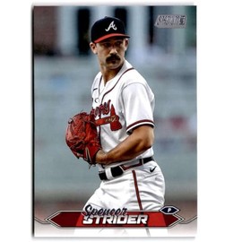 2024 Topps Stadium Club #25 SPENCER STRIDER Braves Baseball Trading Card