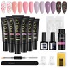 Phoenixy Poly Nail Gel Set 6 Colours Nail Extension Gel