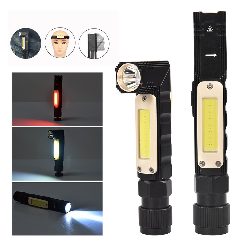 Multi function Strong Magnet Work Light Waterproof USB Charging LED