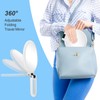 Sifolo 30x Magnifying Mirror, Travel Hand Mirrors with Handle -