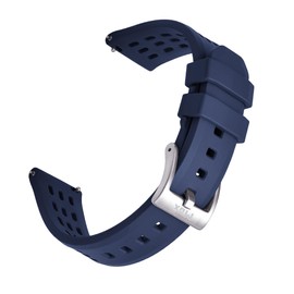 Max Skycom Style FKM Rubber Divers Replacement Watch Strap - Fluororubber, Rubber